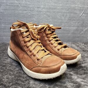 Skechers Shoes Womens Size 7.5 Brown Warm Tech Memory Foam Faux Fur Lined Boots